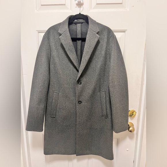 Zara Jackets & Blazers - Zara 4Way Gray Coat Size XL